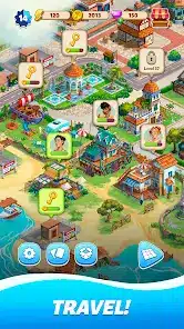 تحميل لعبة Travel Town مهكرة APK للأندرويد 2026 أخر إصدار مجانًا