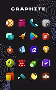تحميل تطبيق Graphite Icon Pack مهكر للاندرويد Apk أخر إصدار 2026 مجانا تحميل تطبيق Graphite Icon Pack مهكر للاندرويد Apk أخر إصدار 2026 مجانا