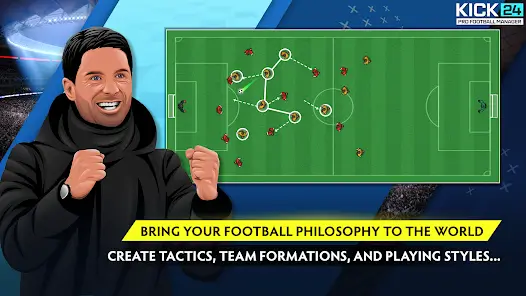 تحميل لعبة KICK 25 Pro Football Manager مهكرة APK للأندرويد 2027 أخر إصدار مجانًا
