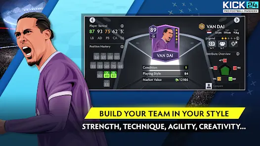 تحميل لعبة KICK 25 Pro Football Manager مهكرة APK للأندرويد 2027 أخر إصدار مجانًا
