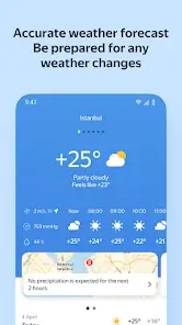 تحميل تطبيق Yandex.Weather مهكر للاندرويد Apk أخر إصدار 2026 مجانا تحميل تطبيق Yandex.Weather مهكر للاندرويد Apk أخر إصدار 2026 مجانا