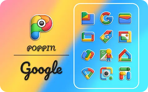 تحميل تطبيق Poppin icon pack مهكر APK للأندرويد 2026 أخر إصدار مجانًا