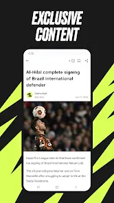 تحميل تطبيق OneFootball مهكر APK للأندرويد 2026 أخر إصدار مجانًا