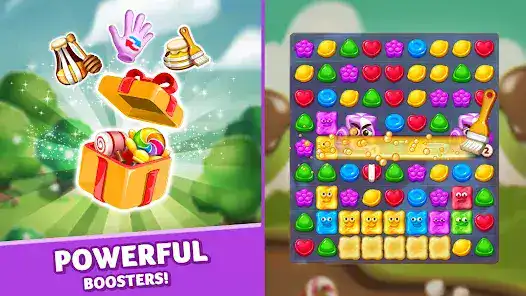تحميل لعبة Lollipop Marshmallow Match3 مهكرة APK للأندرويد 2026 أخر إصدار مجانًا