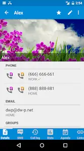 تحميل تطبيق DW Contacts Phone SMS مهكر APK للأندرويد 2026 أخر إصدار مجانًا