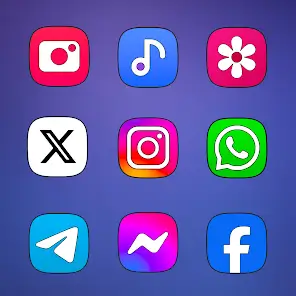 تحميل تطبيق One UI HD - Icon Pack مهكر APK للأندرويد 2026 أخر إصدار مجانًا