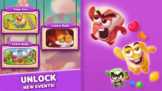 تحميل لعبة Lollipop Marshmallow Match3 مهكرة APK للأندرويد 2026 أخر إصدار مجانًا