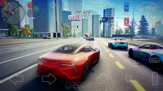 تحميل لعبة OWRC Open World Racing مهكرة APK للأندرويد 2026 أخر إصدار مجانًا