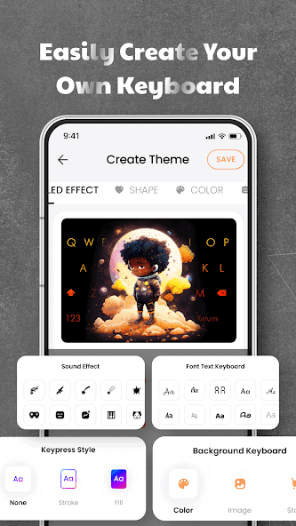 تحميل تطبيق ليد كيبورد Led KeyBoard Premium مهكر APK للأندرويد 2026 أخر إصدار مجانًا
