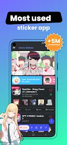 تحميل تطبيق Anime Stickers مهكر للاندرويد Apk أخر إصدار 2026 مجانا تحميل تطبيق Anime Stickers مهكر للاندرويد Apk أخر إصدار 2026 مجانا