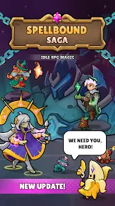 تحميل لعبة Spellbound Saga Idle RPG Magic مهكرة للاندرويد Apk أخر إصدار 2026 مجانا تحميل لعبة Spellbound Saga Idle RPG Magic مهكرة للاندرويد Apk أخر إصدار 2026 مجانا