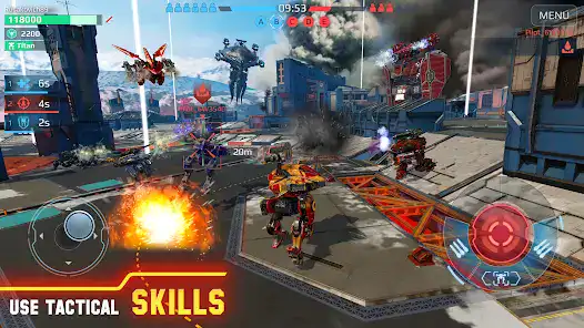 تحميل لعبة War Robots مهكرة APK للأندرويد 2026 أخر إصدار مجانًا تحميل لعبة War Robots مهكرة APK للأندرويد 2026 أخر إصدار مجانًا