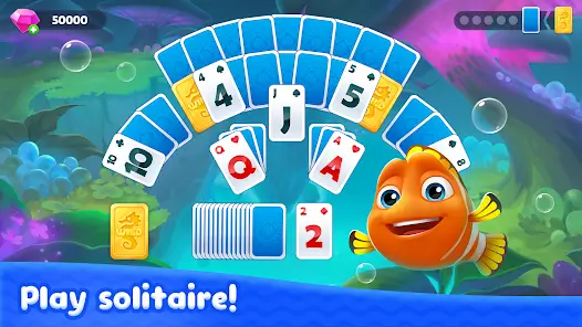 تحميل لعبة Fishdom Solitaire مهكرة APK للأندرويد 2026 أخر إصدار مجانًا