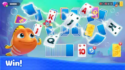 تحميل لعبة Fishdom Solitaire مهكرة APK للأندرويد 2026 أخر إصدار مجانًا