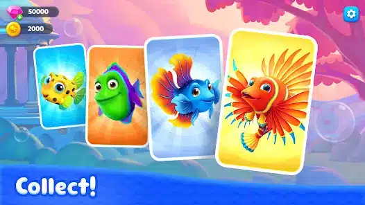 تحميل لعبة Fishdom Solitaire مهكرة APK للأندرويد 2026 أخر إصدار مجانًا