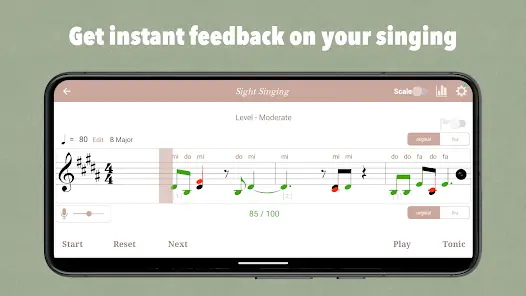 تحميل تطبيق Sight Singing Pro مهكر APK للأندرويد 2026 أخر إصدار مجانًا