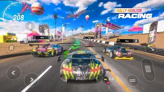 تحميل لعبة Rally Horizon مهكرة APK للأندرويد 2026 أخر إصدار مجانًا
