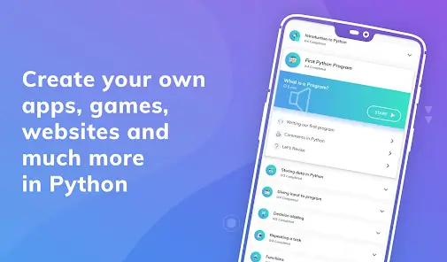 تحميل تطبيق Learn Python مهكر APK للأندرويد 2026 أخر إصدار مجانًا