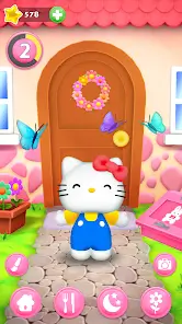 تحميل لعبة My Talking Hello Kitty مهكرة APK للأندرويد 2026 أخر إصدار مجانًا