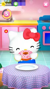 تحميل لعبة My Talking Hello Kitty مهكرة APK للأندرويد 2026 أخر إصدار مجانًا