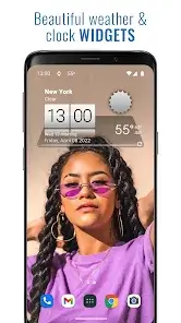 تحميل تطبيق 3D Sense Clock Weather مهكر APK للأندرويد 2026 أخر إصدار مجانًا
