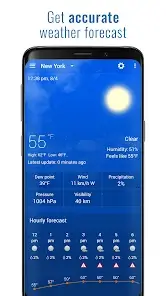 تحميل تطبيق 3D Sense Clock Weather مهكر APK للأندرويد 2026 أخر إصدار مجانًا