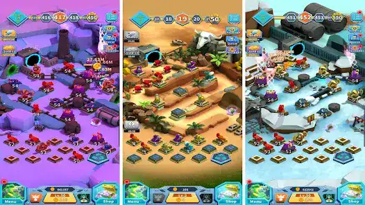 تحميل لعبة Turret Merge Defense مهكرة APK للأندرويد 2026 أخر إصدار مجانًا