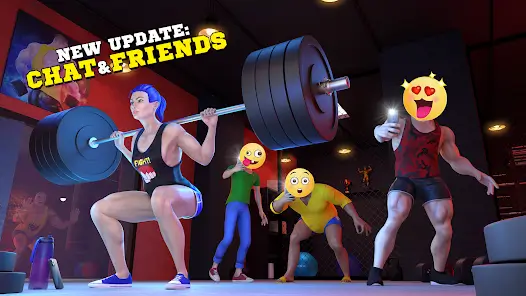 تحميل لعبة Fitness Gym Bodybuilding Pump مهكر APK للأندرويد 2026 أخر إصدار مجانًا