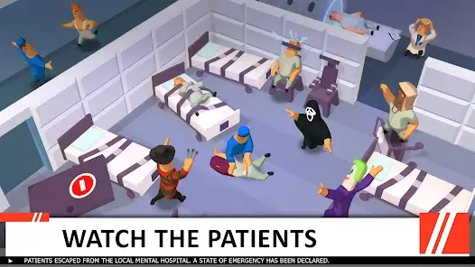 تحميل لعبة Idle Mental Hospital Tycoon مهكرة APK للأندرويد 2026 أخر إصدار مجانًا