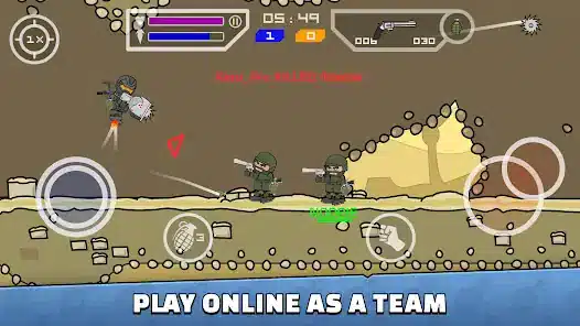 تحميل لعبة ميني ميليشيا Mini Militia مهكرة APK للأندرويد 2026 أخر إصدار مجانًا
