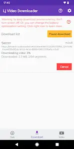 تحميل تطبيق Lj Video Downloader مهكر APK للأندرويد 2026 أخر إصدار مجانًا