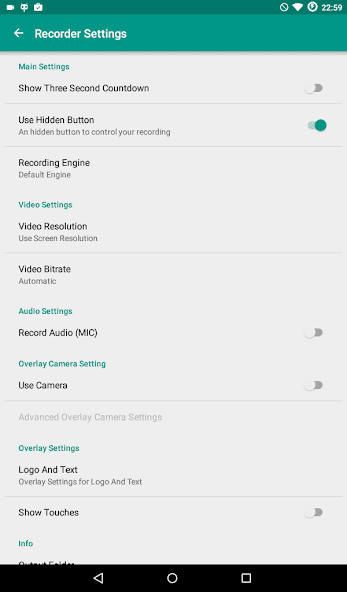 تحميل تطبيق ADV Screen Recorder مهكر APK للأندرويد 2026 أخر إصدار مجانًا