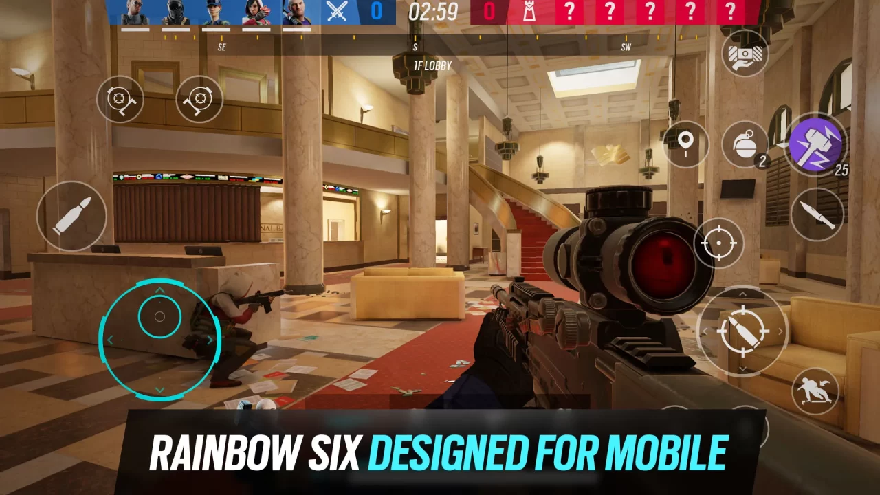 تحميل لعبة Rainbow Six Mobile مهكرة APK للأندرويد 2026 أخر إصدار مجانًا