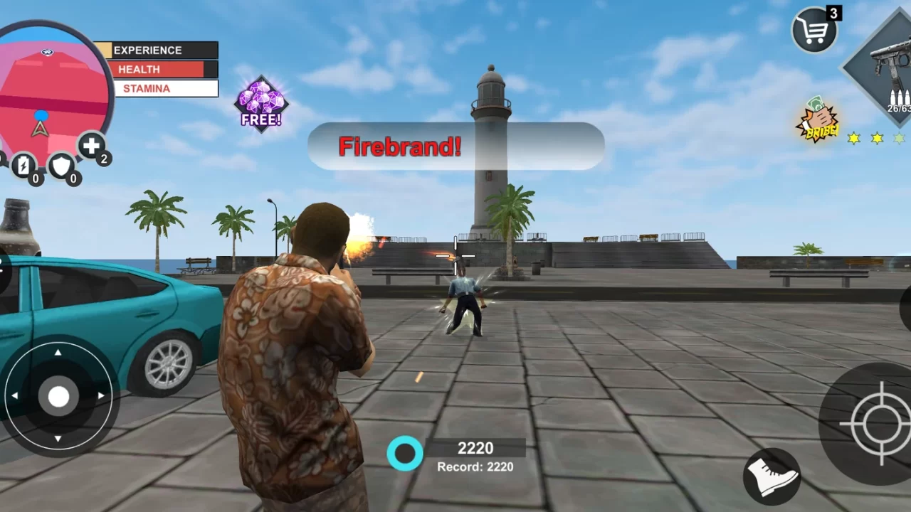 تحميل لعبة جاتا Miami Crime Simulator 3D مهكرة APK للأندرويد 2026 أخر إصدار مجانًا