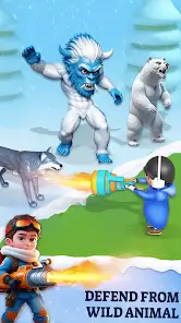 تحميل لعبة Frost Land - Snow Survival مهكرة APK للأندرويد 2026 أخر إصدار مجانًا