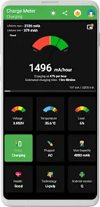 تحميل تطبيق Charge Meter مهكر APK للأندرويد 2026 أخر إصدار مجانًا