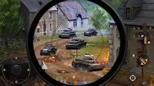 تحميل لعبة World of Artillery مهكرة APK للأندرويد 2026 أخر إصدار مجانًا