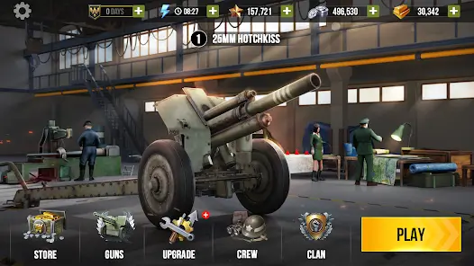 تحميل لعبة World of Artillery مهكرة APK للأندرويد 2026 أخر إصدار مجانًا