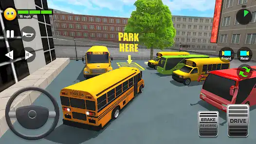 تحميل لعبة School Bus Simulator Driving مهكرة APK للأندرويد 2026 أخر إصدار مجانًا