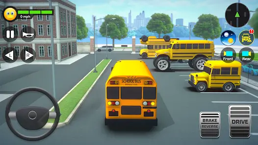 تحميل لعبة School Bus Simulator Driving مهكرة APK للأندرويد 2026 أخر إصدار مجانًا