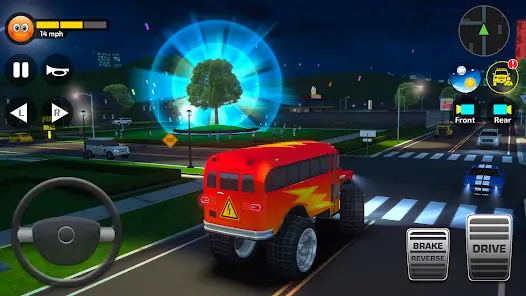 تحميل لعبة School Bus Simulator Driving مهكرة APK للأندرويد 2026 أخر إصدار مجانًا