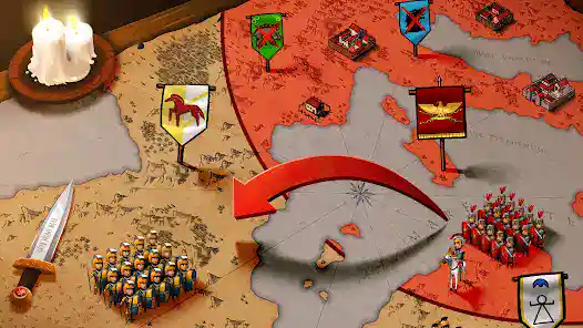 تحميل لعبة Grow Empire Rome مهكرة APK للأندرويد 2026 أخر إصدار مجانًا