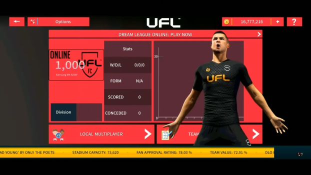 تحميل لعبة UFL Football Mobile مهكرة للاندرويد Apk أخر إصدار 2026 مجانا تحميل لعبة UFL Football Mobile مهكرة للاندرويد Apk أخر إصدار 2026 مجانا