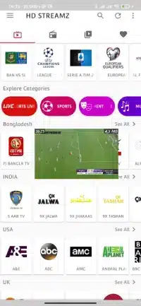 تحميل تطبيق HD Streamz مهكر Apk بدون اعلانات للاندرويد أخر إصدار 2026 مجانا تحميل تطبيق HD Streamz مهكر Apk بدون اعلانات للاندرويد أخر إصدار 2026 مجانا