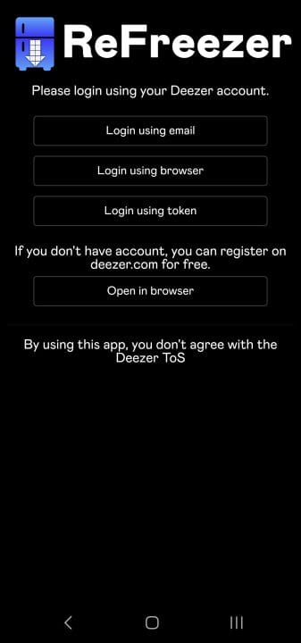 تحميل تطبيق ReFreezer Premium مهكر APK للأندرويد 2026 أخر إصدار مجانًا