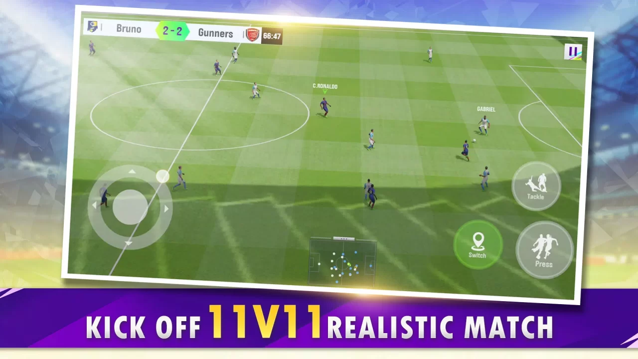 تحميل لعبة توتال فوتبول Total Football مهكرة APK للأندرويد 2027 أخر إصدار مجانًا