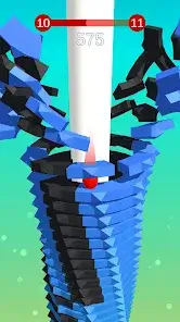 تحميل لعبة Drop Stack Ball مهكرة APK للأندرويد 2026 أخر إصدار مجانًا