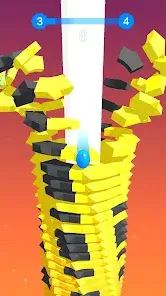 تحميل لعبة Drop Stack Ball مهكرة APK للأندرويد 2026 أخر إصدار مجانًا