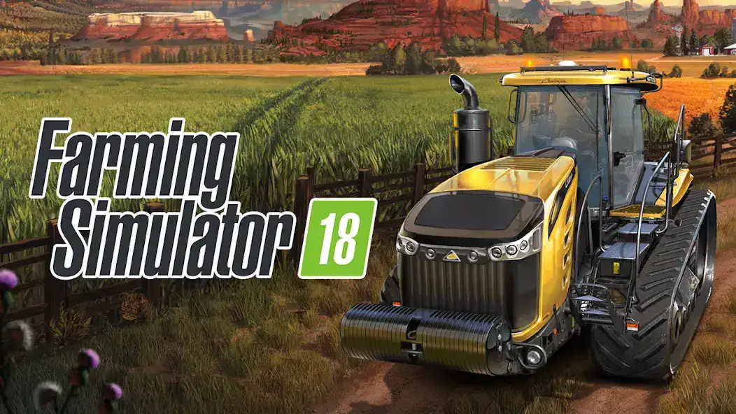 تحميل لعبة Farming Simulator 18 مهكرة APK للأندرويد 2026 أخر إصدار مجانًا