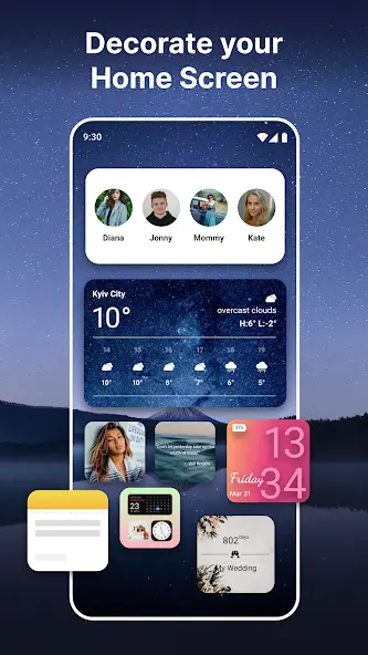 تحميل تطبيق Color Widgets iOS 17 مهكر APK للأندرويد 2026 أخر إصدار مجانًا
